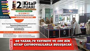 Çayırova kitap fuarı 2'nci kez kapılarını açıyor
