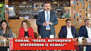 CHP Gebze, gazetecilerle bir araya geldi