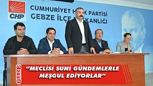 CHP Gebze, meclisi değerlendirdi