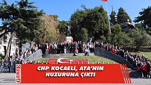 CHP Kocaeli, Ata’nın huzuruna çıktı