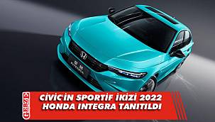 Civic'in sportif ikizi 2022 Honda Integra tanıtıldı