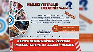 Darıca Belediyesi’nden istihdama destek