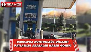 Darıca'da dinamit dehşeti