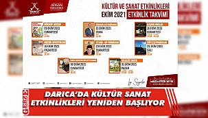 Darıca’da kültür sanat etkinlikleri yeniden başlıyor