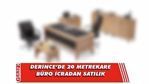 Derince’de 20 metrekare büro icradan satılık