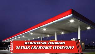 Derince’de icradan satılık akaryakıt kompleksi