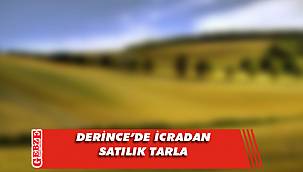 Derince’de icradan satılık tarla