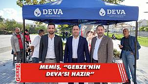 DEVA Gebze, meydanda çalışıyor