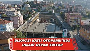 Dilovası Katlı Otoparkı yükseliyor