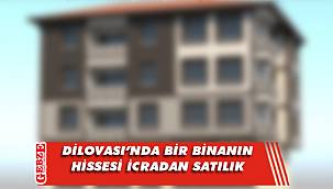 Dilovası’nda 534 metrekare binanın hissesi satılık