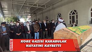 Dilovası'nda Kore Gazisi Karabulak'a son görev