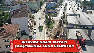 Dilovası'ndaki çalışmalarda sona doğru
