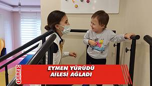 Down sendromlu Ömer Eymen herkesi ağlattı