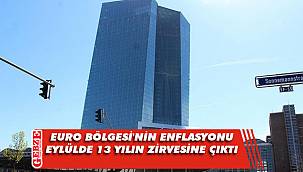 Euro Bölgesi'nin enflasyonu eylülde 13 yılın zirvesine çıktı