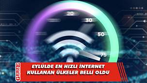Eylülde en hızlı internet kullanan ülkeler belli oldu
