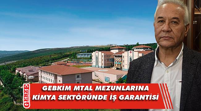 GEBKİM MTAL'İn öğrencileri çok şanslı