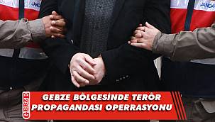 Gebze bölgesinde terör operasyonu; 2 gözaltı