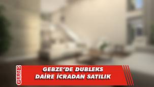 Gebze’de dubleks daire icradan satılık
