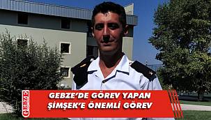 Gebze'de görev yapmıştı, ilçe jandarma komutanı oldu