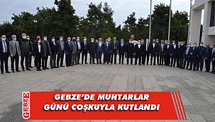 Gebze'de Muhtarlar Günü etkinliği 