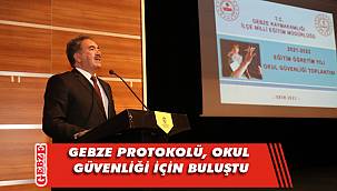 Gebze'de okul güvenliği toplantısı yapıldı