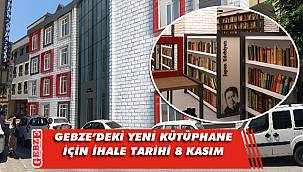 Gebze'nin yeni kütüphanesi için ihale tarihi netleşti