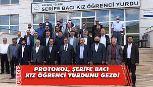 Gebze protokolü yurdu yakından inceledi