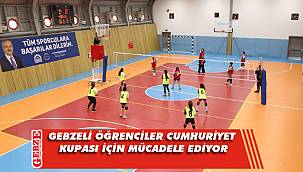 Gebzeli öğrenciler Cumhuriyet Kupası için mücadele ediyor
