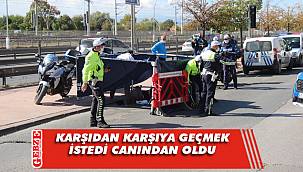 Hafif ticari aracın çarptığı kadın öldü