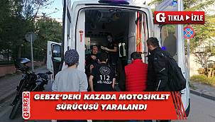 Hafif ticari araçla, motosiklet çarpıştı; 1 yaralı