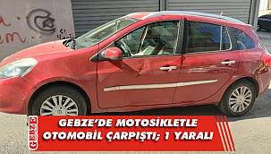 İnönü Mahallesi'nde kaza; 1 yaralı