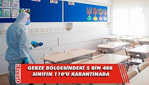 İşte 4 ilçedeki karantinada bulunan sınıf sayısı