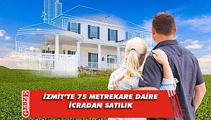 İzmit’te 75 metrekare daire icradan satılık