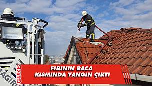 İzmit’teki fırında korkutan yangın