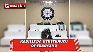 Kadıllı’daki uyuşturucu operasyonunda 1 tutuklama