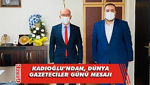 Kadıoğlu ve Beşer, gazetecileri unutmadı