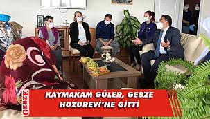 Kaymakam Güler’den büyüklerimize ziyaret