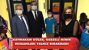 Kaymakam Güler’den resim sergisine ziyaret