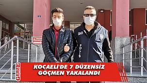 Kocaeli'nde düzensiz göçmen operasyonu