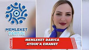 Memleket Partisi'nin ilk kadın başkanı Darıca'ya