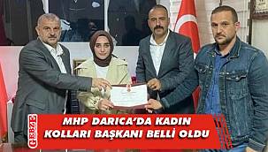 MHP Darıca'da kadın kolları Melek Özhan'a emanet!