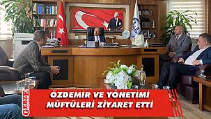 MHP Gebze’den müftülere ziyaret