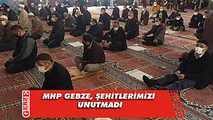 MHP Gebze’den şehitlerimiz için Kur’an tilaveti
