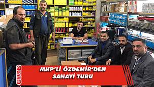 MHP’li Özdemir, bu kez de sanayicilerle buluştu