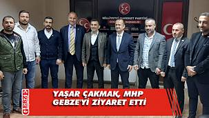 MHP’li Özdemir’e Çakmak’tan ‘hayırlı olsun’ ziyareti