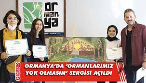 Ormanya'da öğrencilerin eserleri sergileniyor