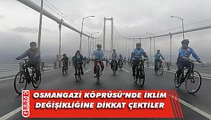 Pedallar, Osmangazi’de iklim değişikliği için çevrildi