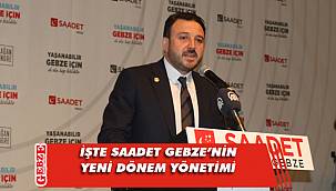 Saadet Gebze'de Türel seçilmiş başkan oldu