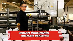 Sanayi üretiminin yüzde 9,31 artması bekliyor