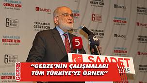SP Lideri Karamollaoğlu, Gebze'de konuştu